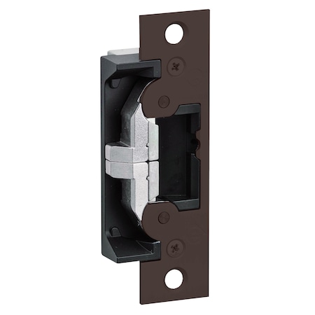 Adams Rite Electric Strike, Aluminum, Black Anodized, For Use With: Deadlatch, Door Lock 7431-121